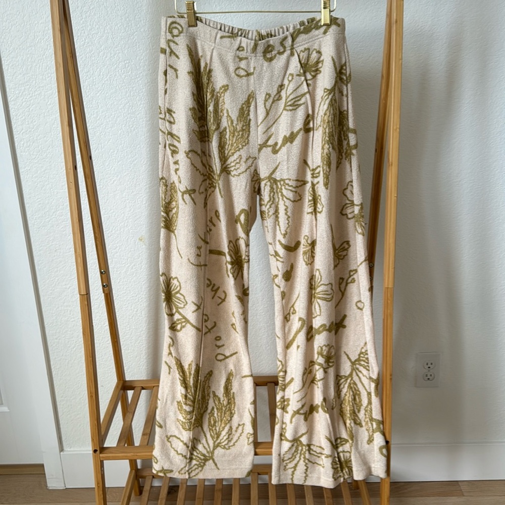 cozy botanic sleep pants